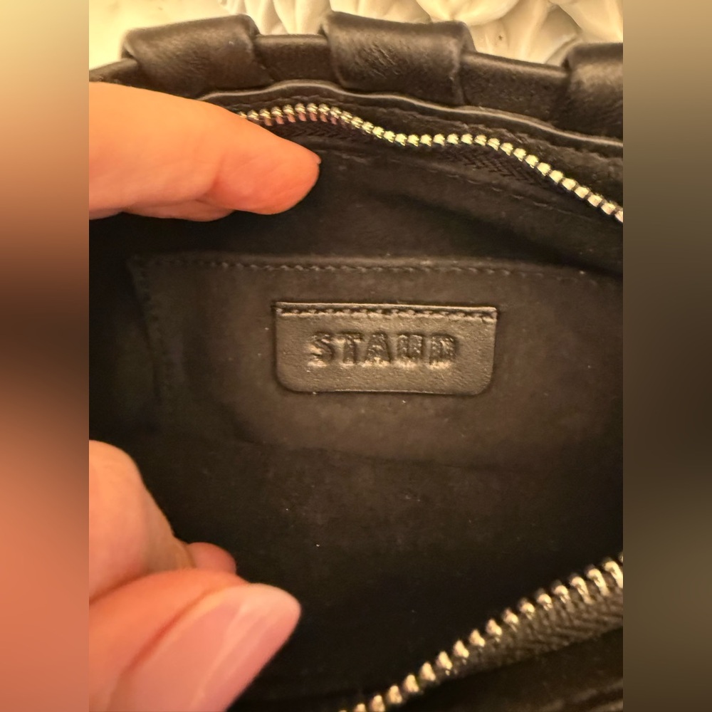 STAUD Bean Bag Leather Clutch - Picture 5 of 9